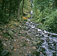 Waterfall on Columbia River