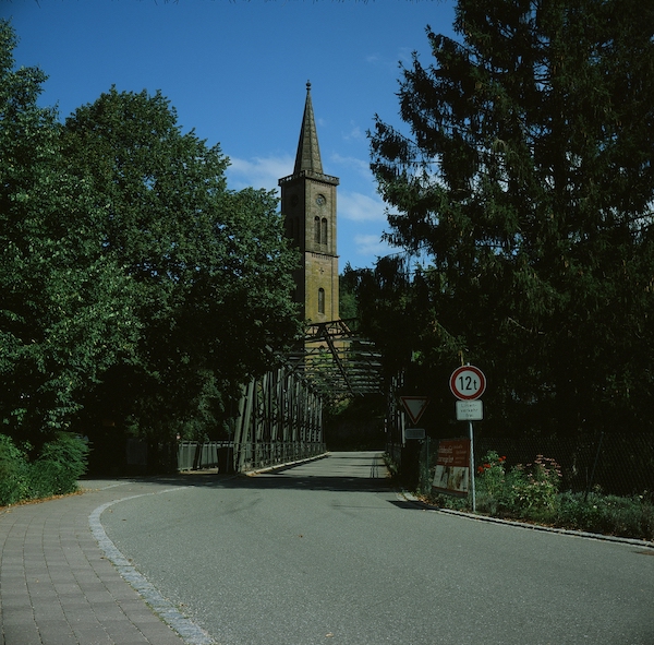 Road into town